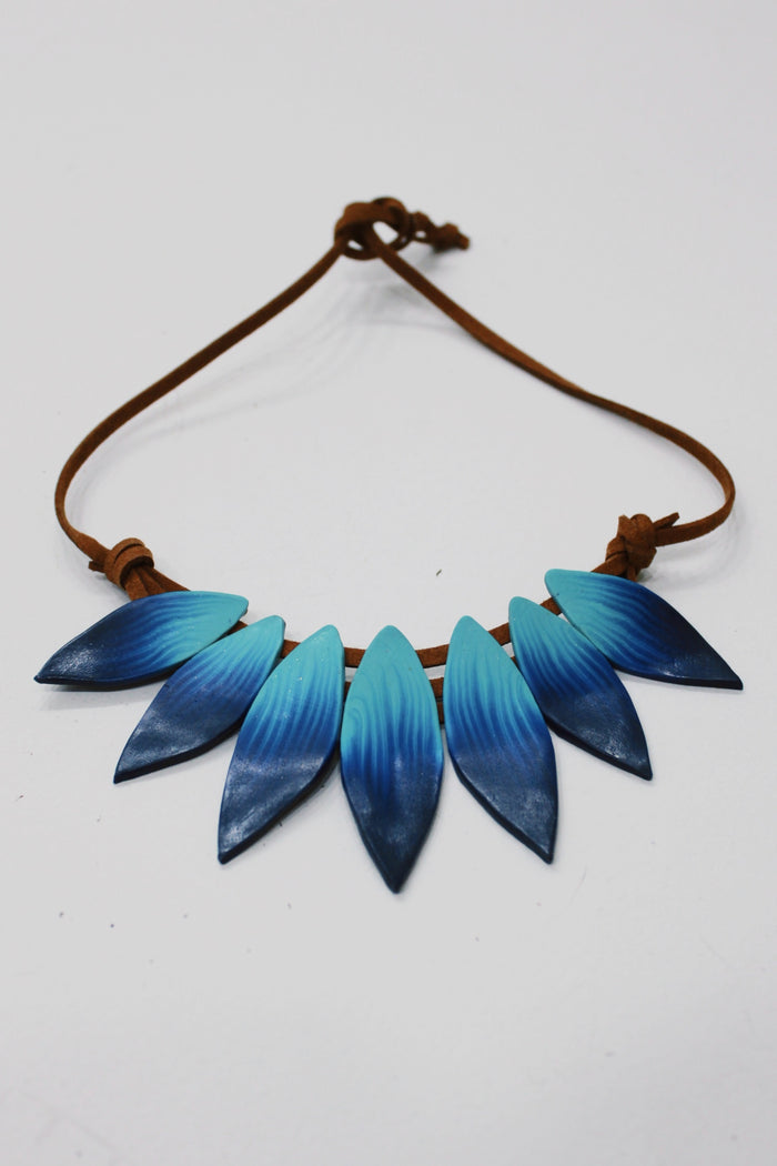 Colar De Fimo Cocar Yacamim #694