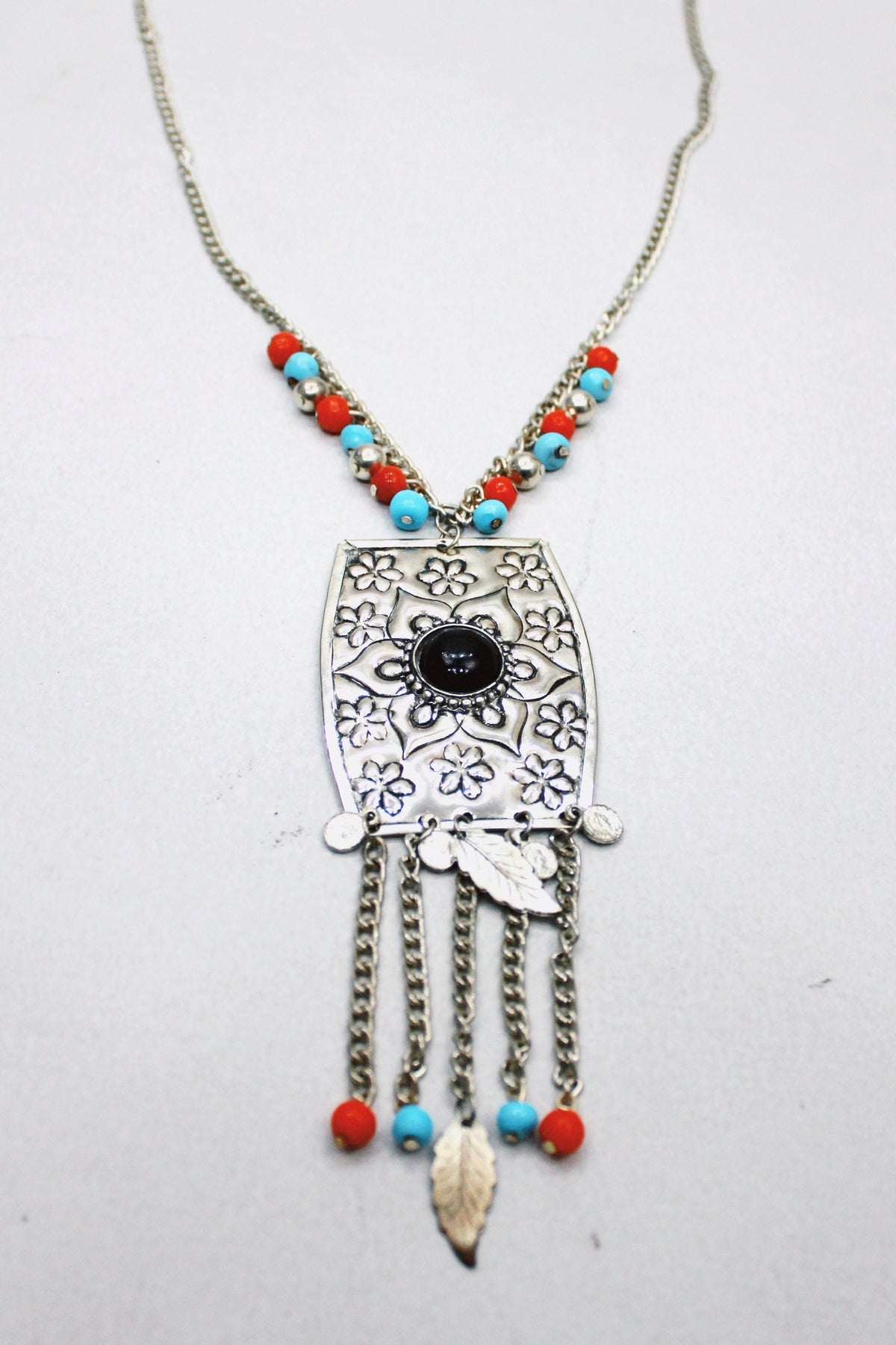 Colar De Metal Com Correntinhas Yacamim #430