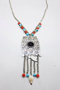 Colar De Metal Com Correntinhas Yacamim #430