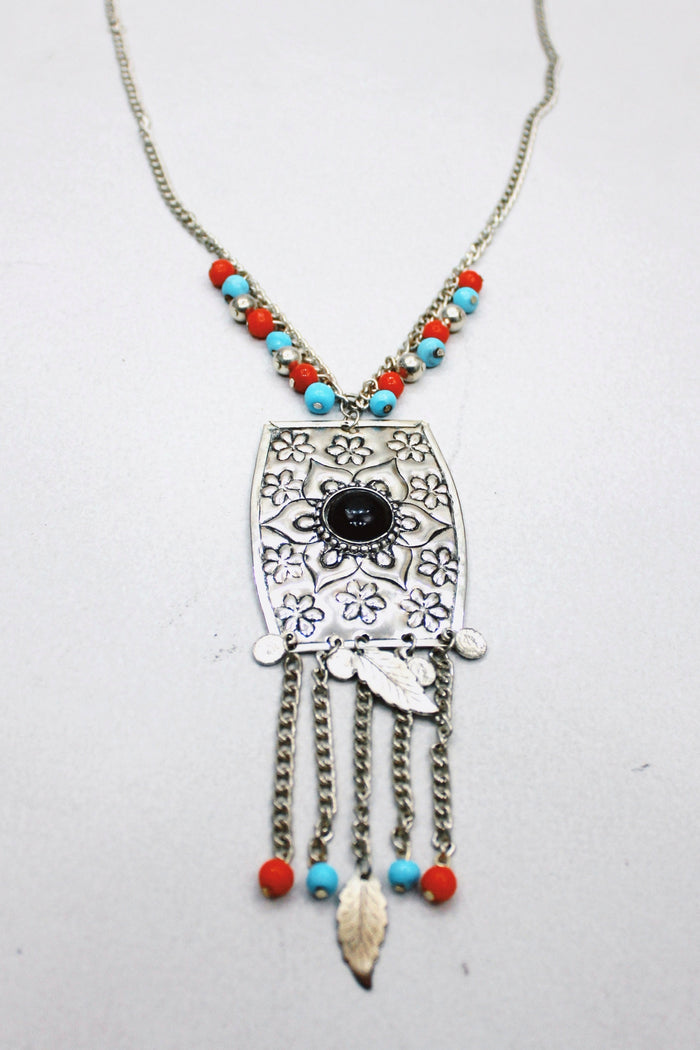 Colar De Metal Com Correntinhas Yacamim #430