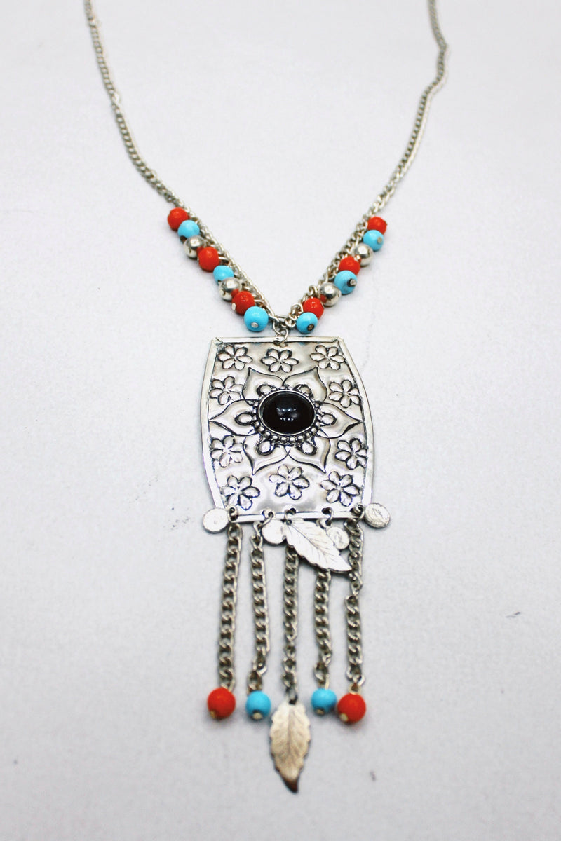 Colar De Metal Com Correntinhas Yacamim #430