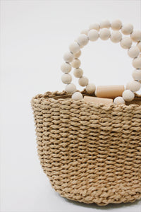 Bolsa De Mão De Palha Yacamim #718