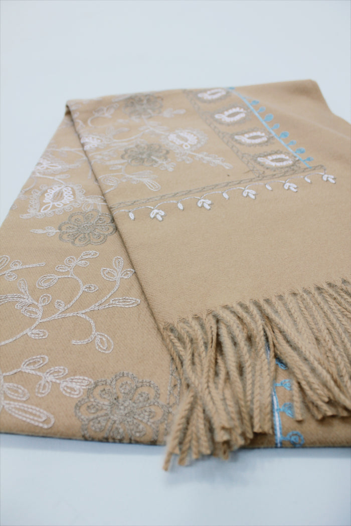 Cachecol Cashmere Mostarda Escura Yacamim #723