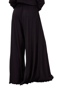 Calça Pantalona Preta Yacamim G2