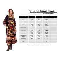 Vestido Amplo Midi Yacamim E19