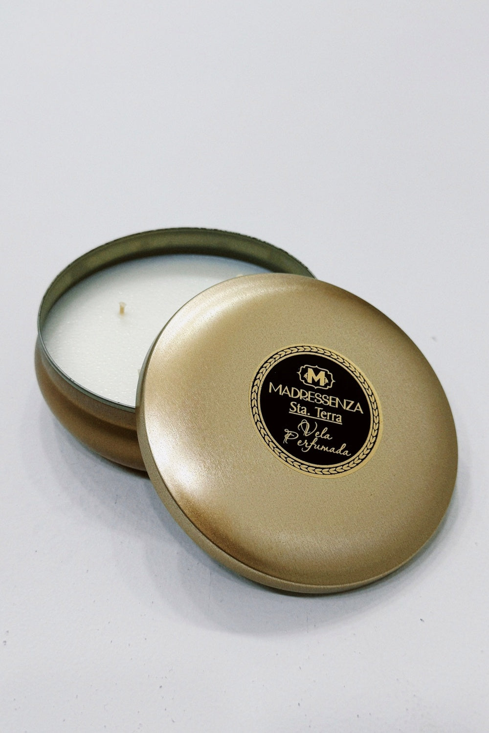 Vela Na Lata Madressenza Mel E Limão 280g Yacamim #813