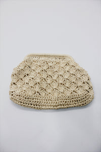 Bolsa Clutch De Palha Yacamim #717