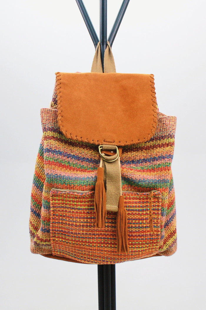 Mochila De Tear Grande Caramelo Yacamim #463