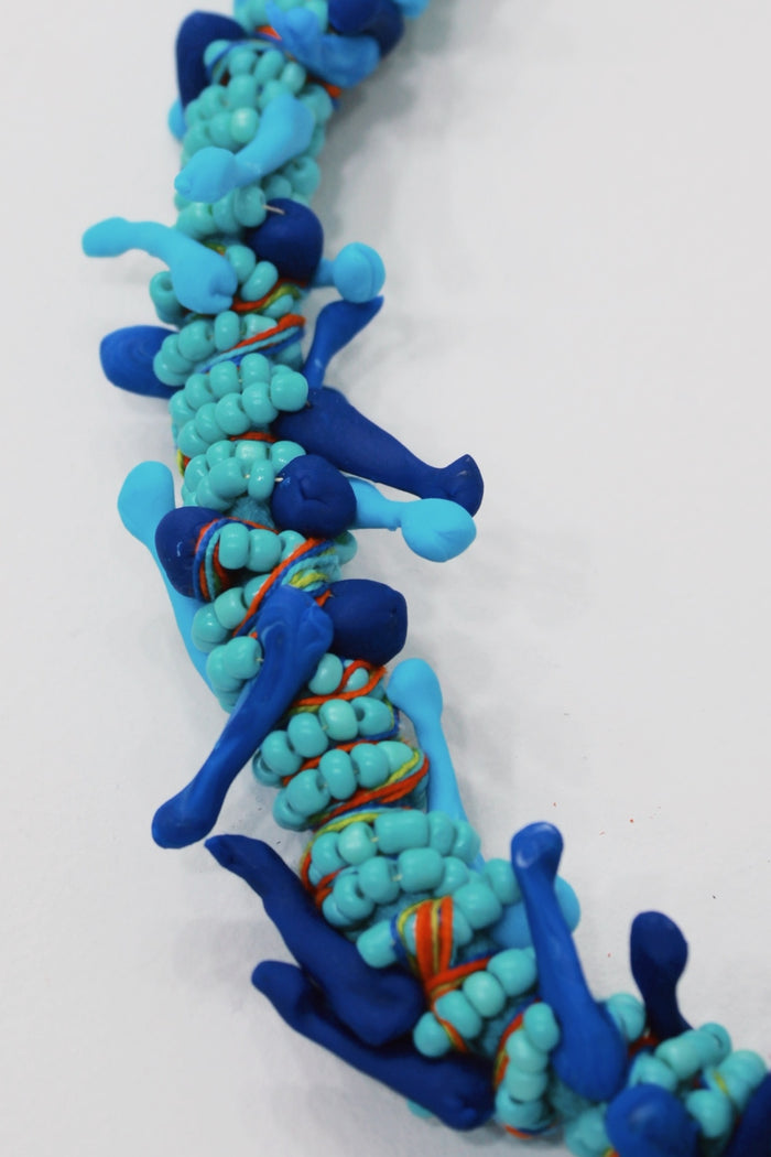 Colar Artesanal De Cordas Coloridas Yacamim #736