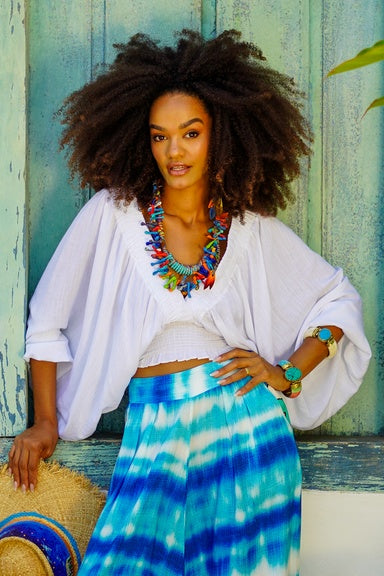 Bata Cropped Ombro A Ombro Branca Coleção Bahêa Yacamim R2