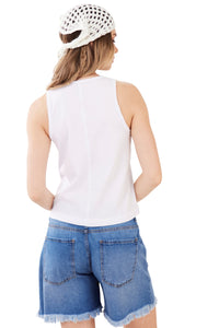 Regata Nadador Canelada Branco Yacamim A24