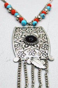 Colar De Metal Com Correntinhas Yacamim #430