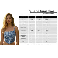 Cropped De Alças Reguláveis Com Laço Nas Costas Yacamim B2