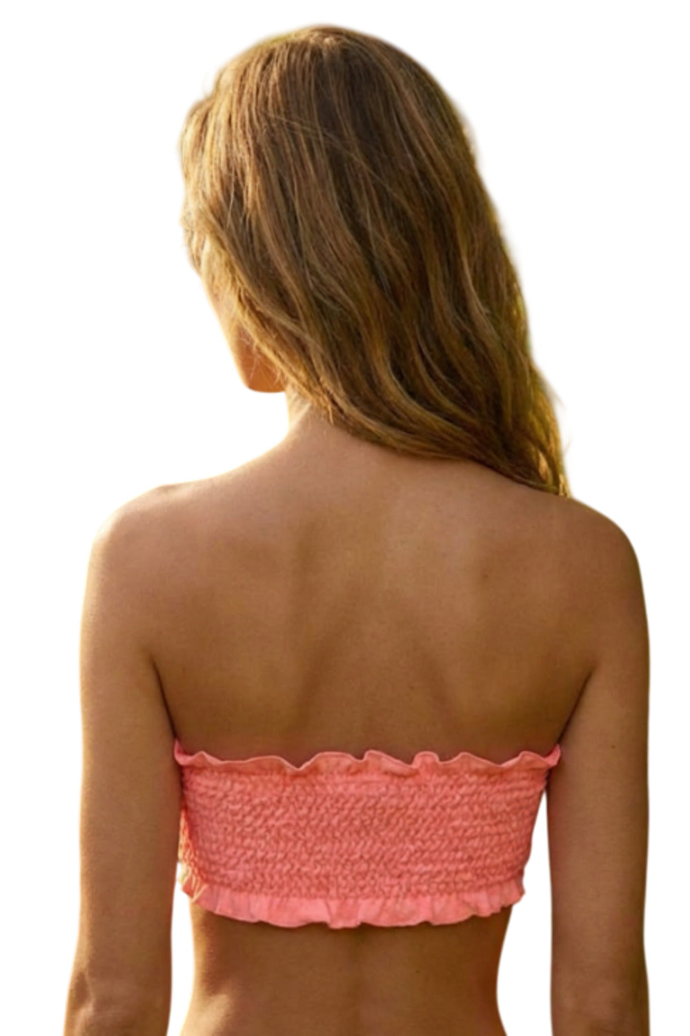 Top Faixa Rosa Neon Yacamim B15