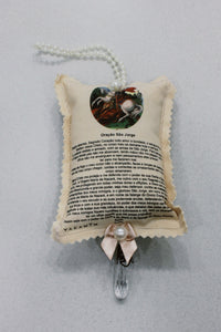 Almofadinha Perfumada Oração São Jorge Yacamim #619