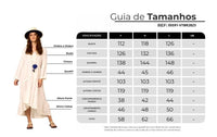 Vestido Midi De Viscolinho Off White Yacamim C1