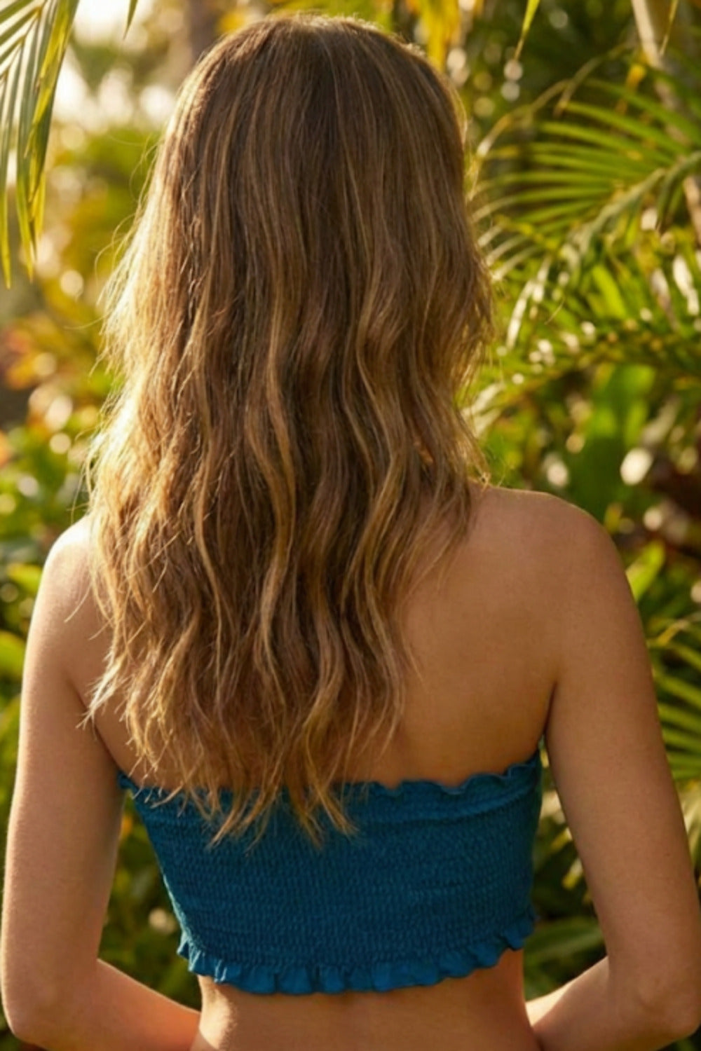 Top Faixa Azul Escuro Yacamim