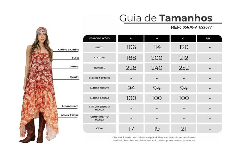 Vestido Longo Marrom Degradê Coleção Bahêa Yacamim D3