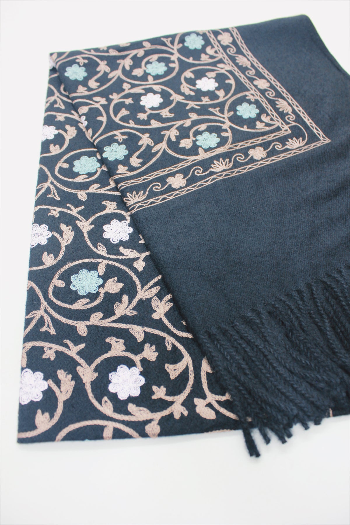 Cachecol Cashmere Preto Yacamim #724