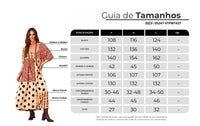 Vestido Midi Estampa De Poá Patchwork Marrom Claro Yacamim D15