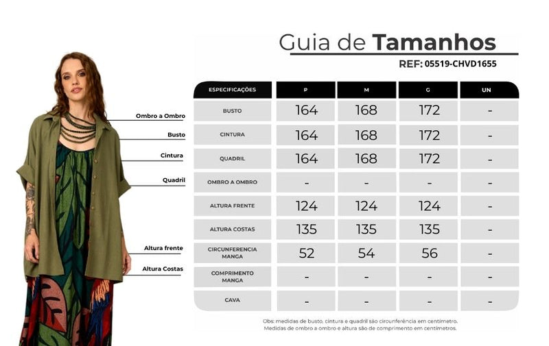 Chemise Curta Sem Bolsos Verde Musgo Yacamim M1