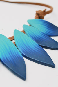 Colar De Fimo Cocar Yacamim #694