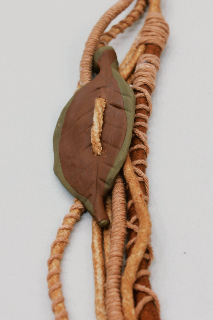 Colar Artesanal De Cordas Coloridas Yacamim #597