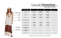 Vestido Longo Nadador Bege E Marrom Yacamim C23