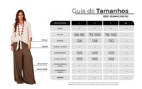 Calça Pantalona Verde Musgo Yacamim I10