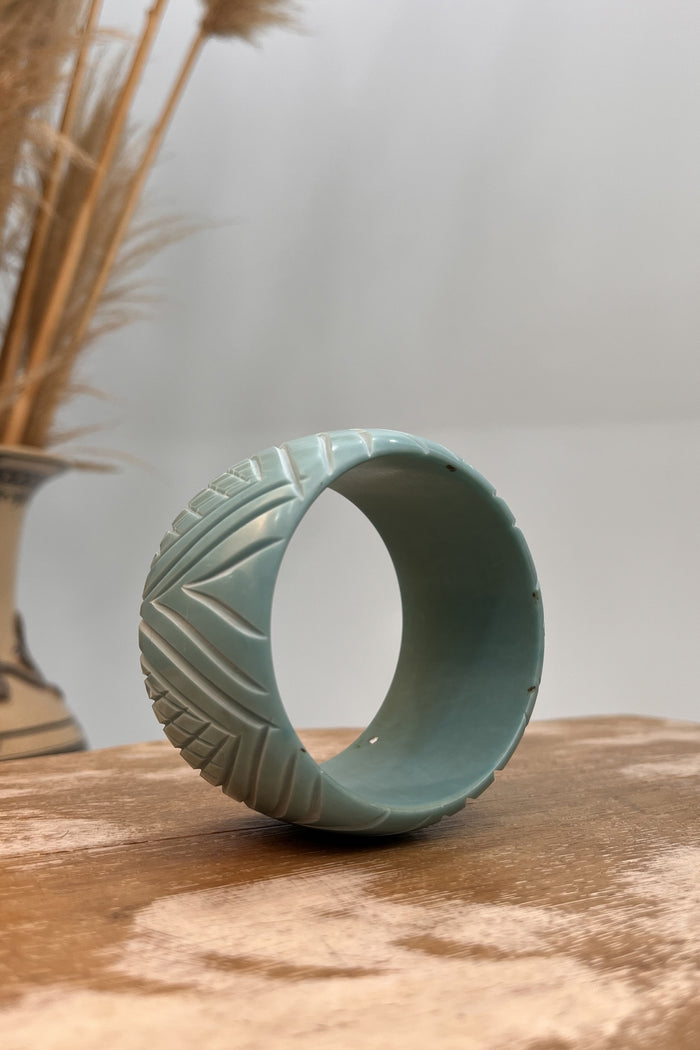 Pulseira Bracelete Com Recortes Verde Yacamim #269