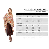 Bata Ampla Bege Estampado Yacamim B1