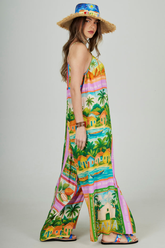 Macacão Longo Auê Coleção Bahêa Yacamim R4